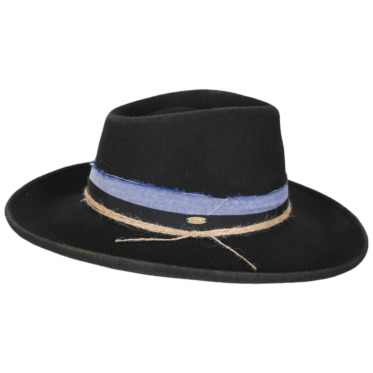 Wandra Wool Felt Rancher Fedora Hat - Image 3