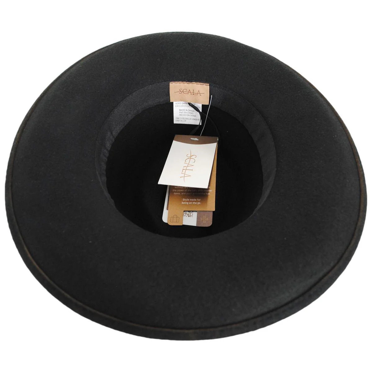 Wandra Wool Felt Rancher Fedora Hat - Image 4
