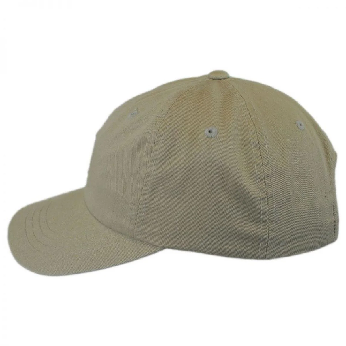 Washed Cotton Strapback Baseball Cap Dad Hat - Image 3