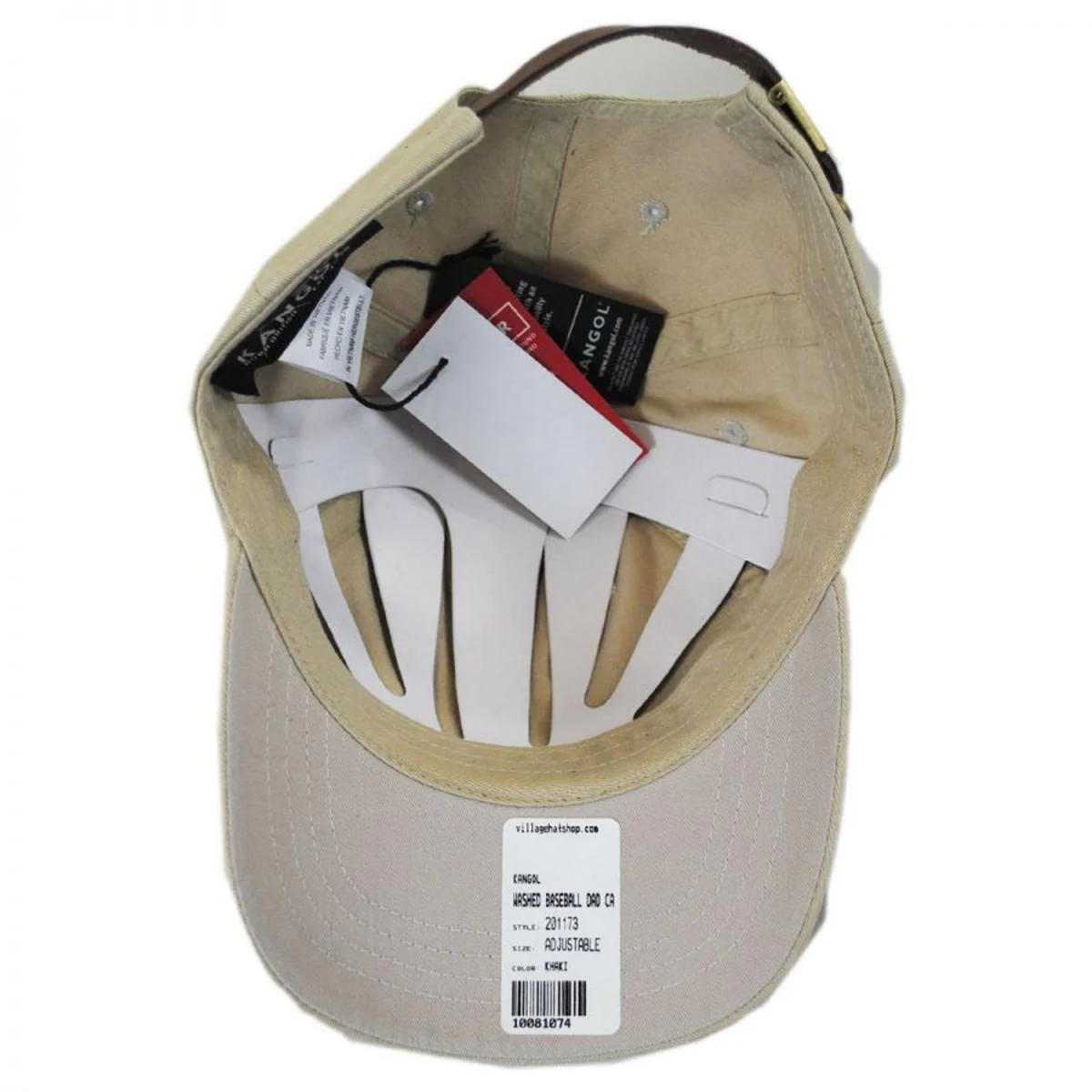 Washed Cotton Strapback Baseball Cap Dad Hat - Image 4