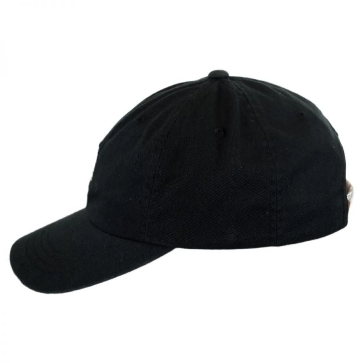 Washed Cotton Strapback Baseball Cap Dad Hat - Image 7