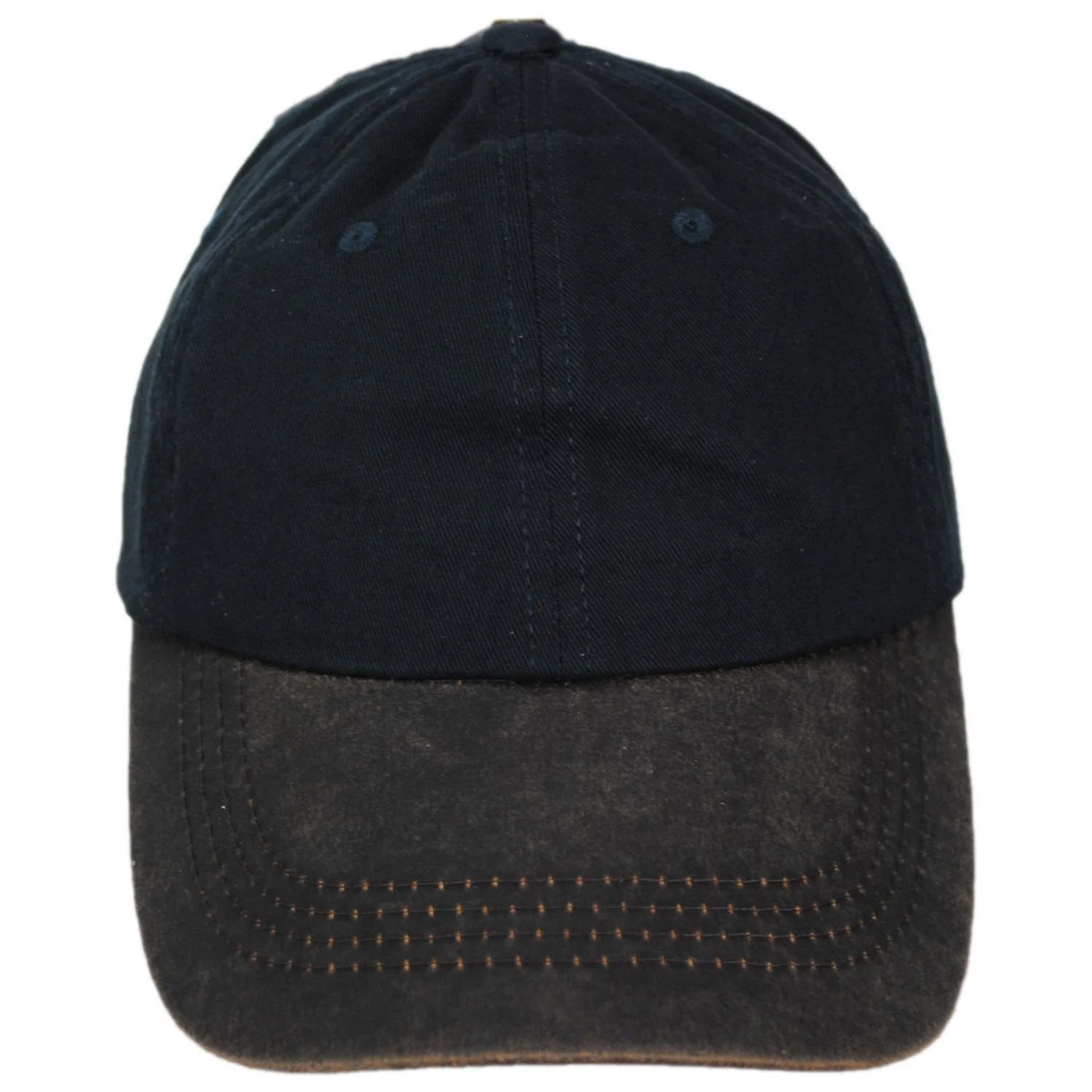 Weathered Cotton Bill Baseball Cap - Image 10