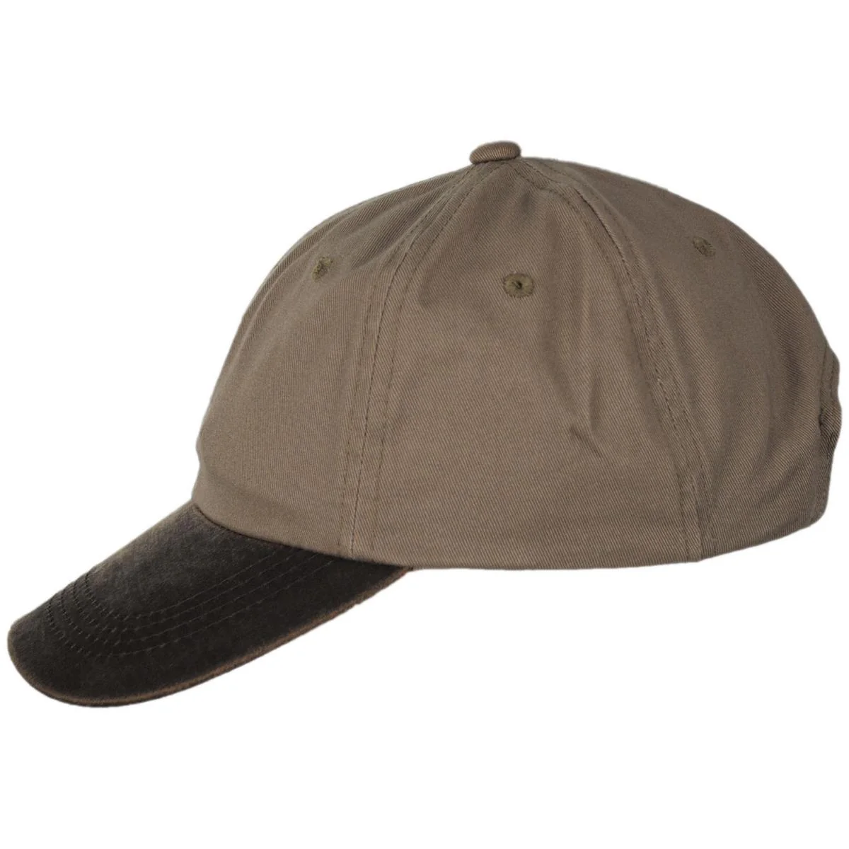 Weathered Cotton Bill Baseball Cap - Image 3