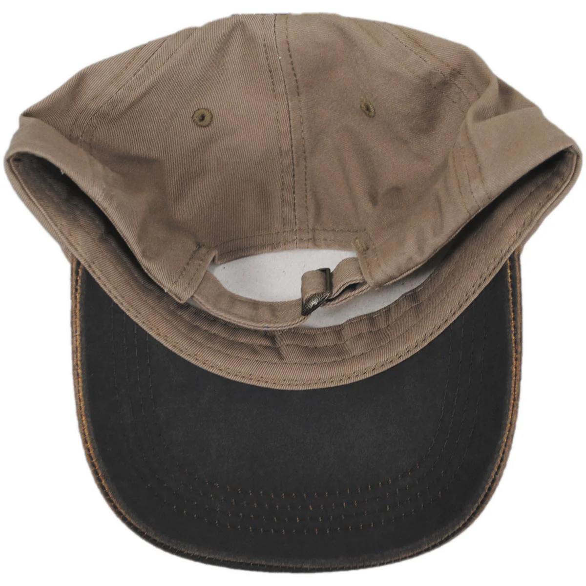 Weathered Cotton Bill Baseball Cap - Image 4