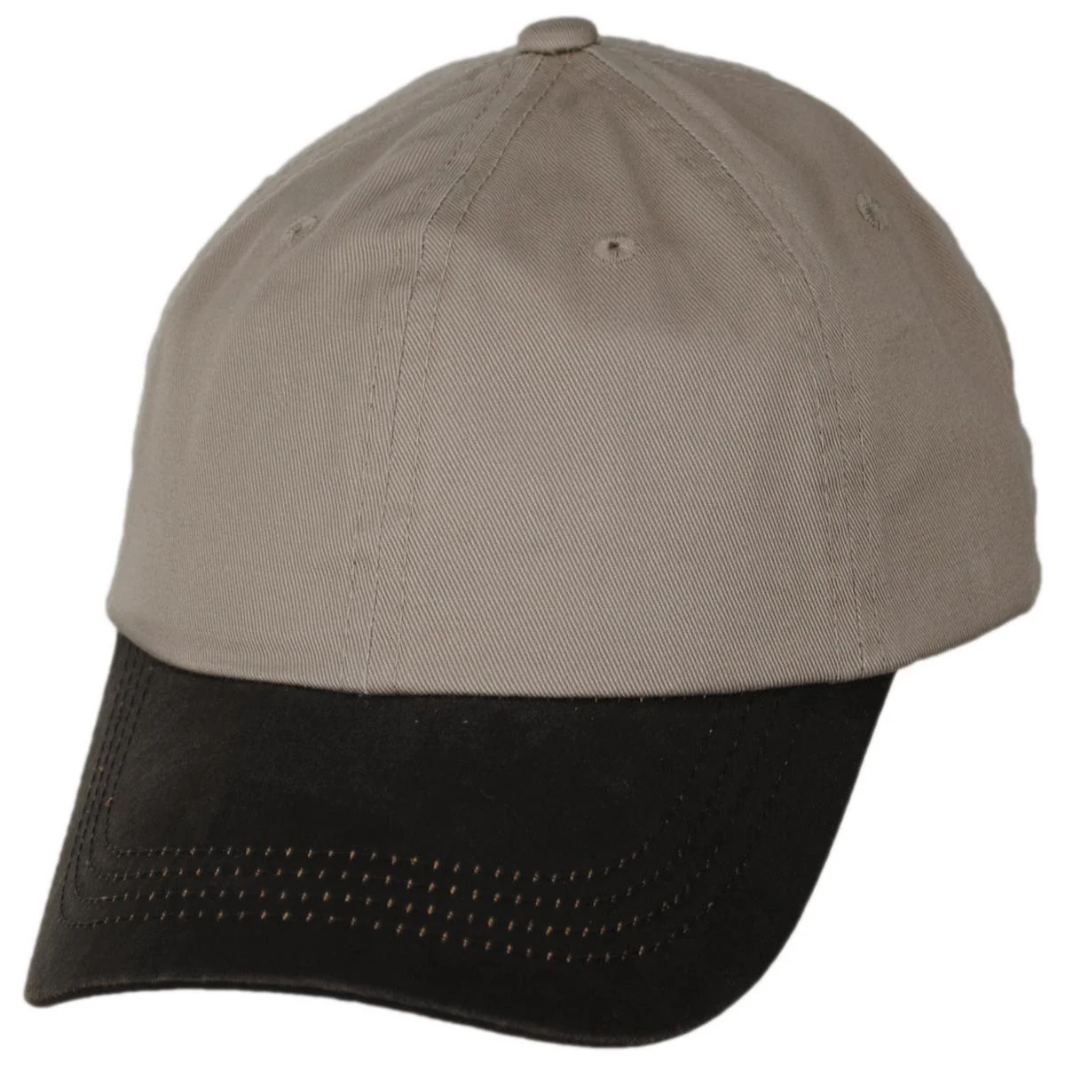 Weathered Cotton Bill Baseball Cap - Image 5