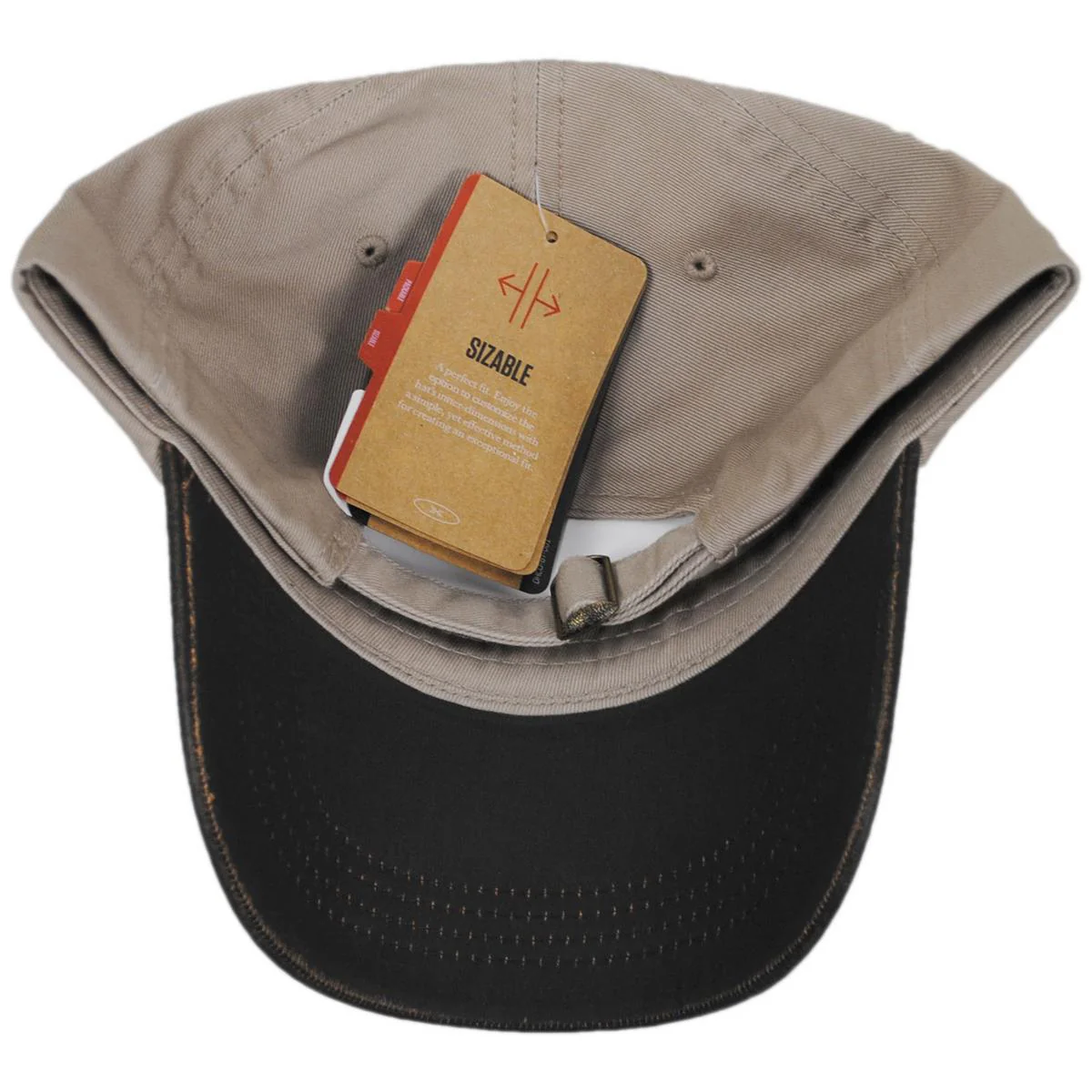 Weathered Cotton Bill Baseball Cap - Image 8