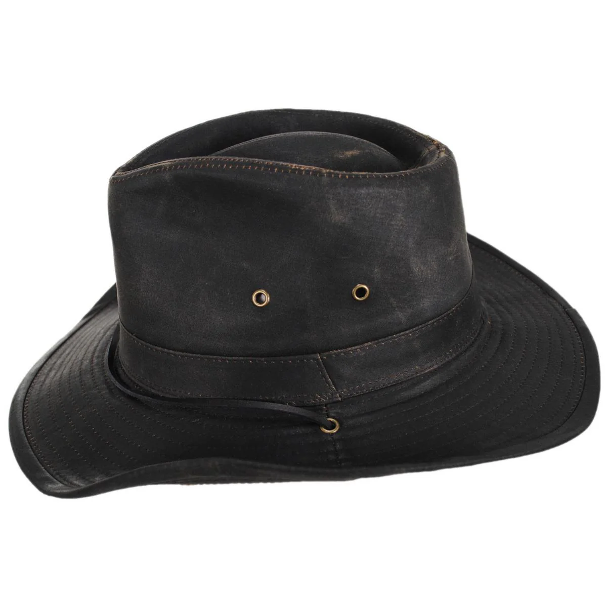 Weathered UPF 50+ Cotton Outback Hat - Image 3
