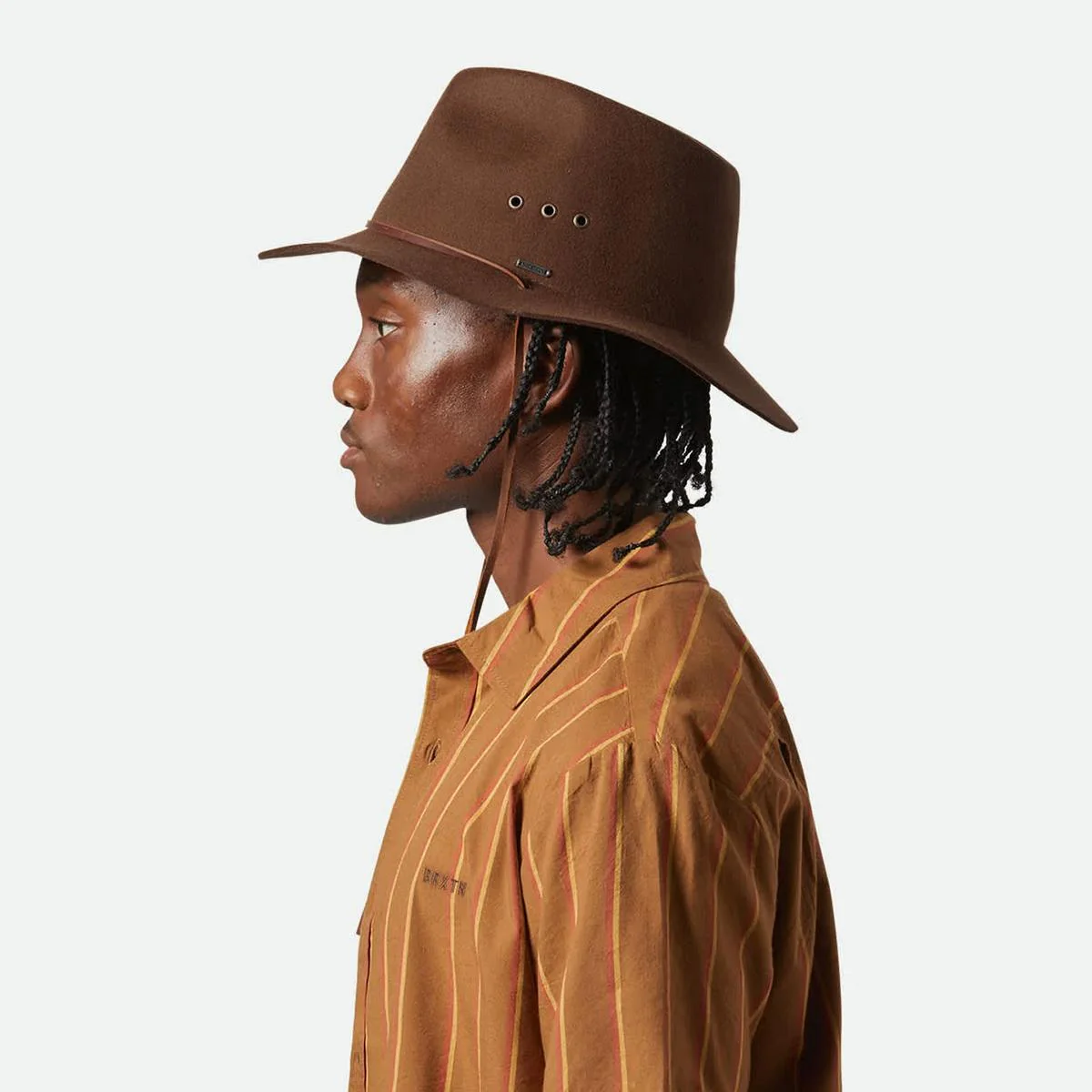 Wesley Weather Guard Wool Felt Packable Fedora Hat - Image 13