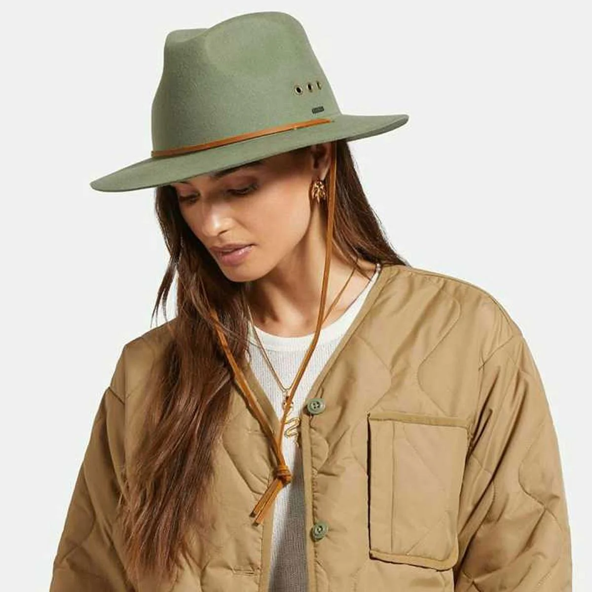 Wesley Weather Guard Wool Felt Packable Fedora Hat - Image 8