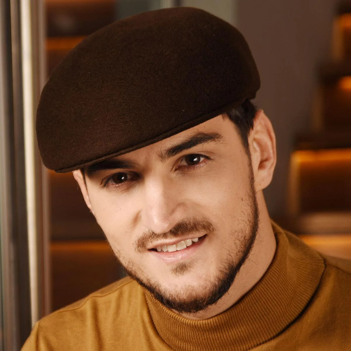 Wool Felt Ascot Cap - Image 6