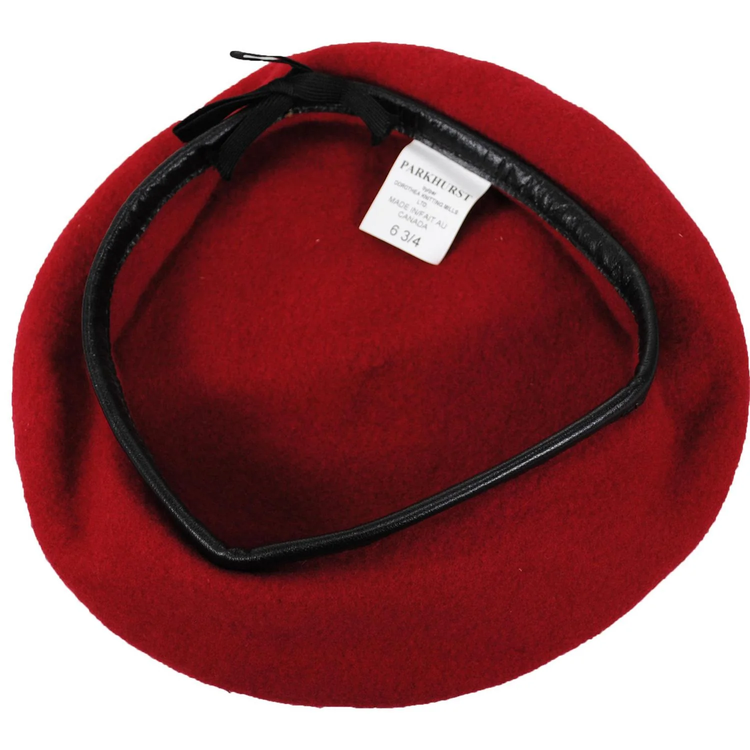 Wool Military Beret with Lambskin Band - Image 16