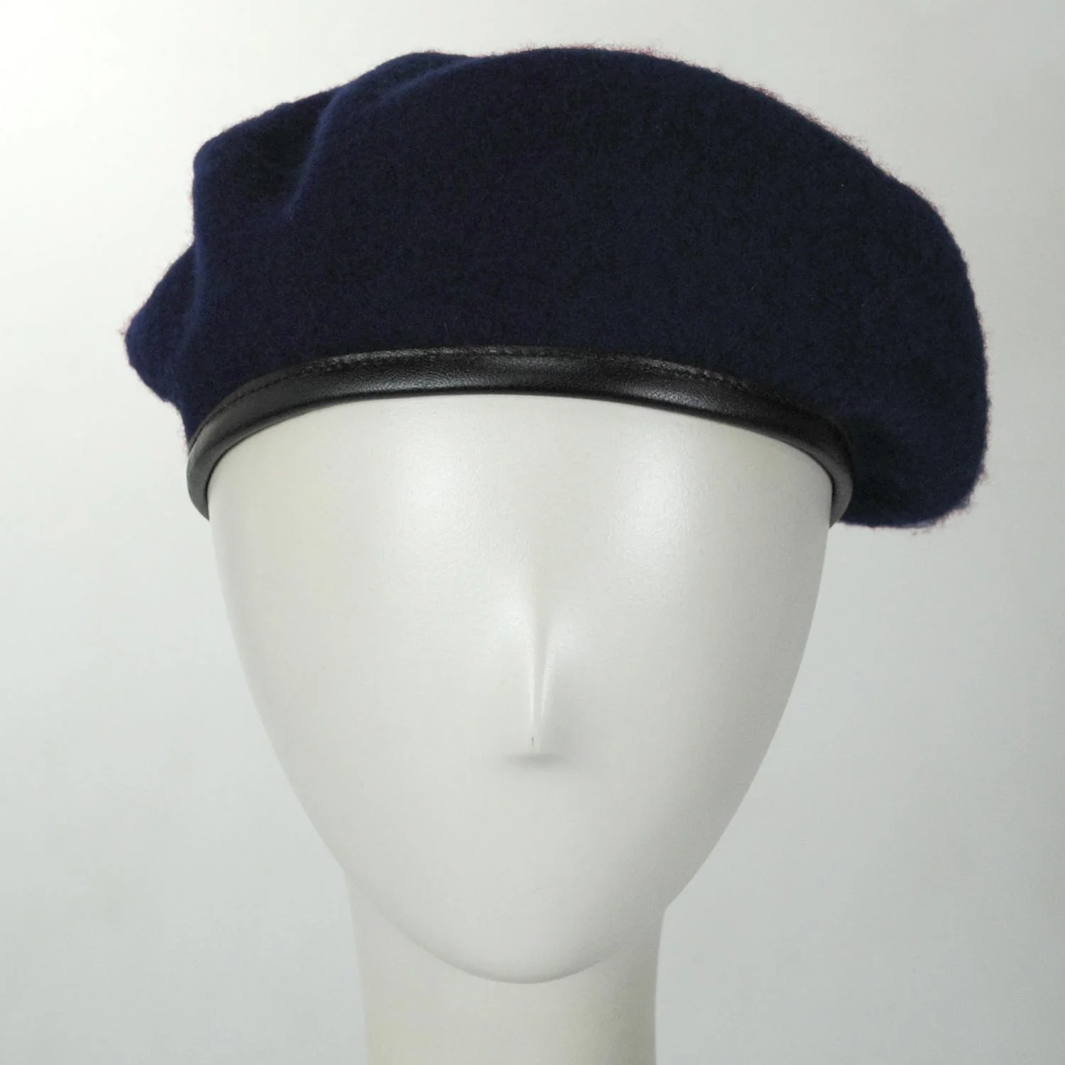 Wool Military Beret with Lambskin Band - Image 18