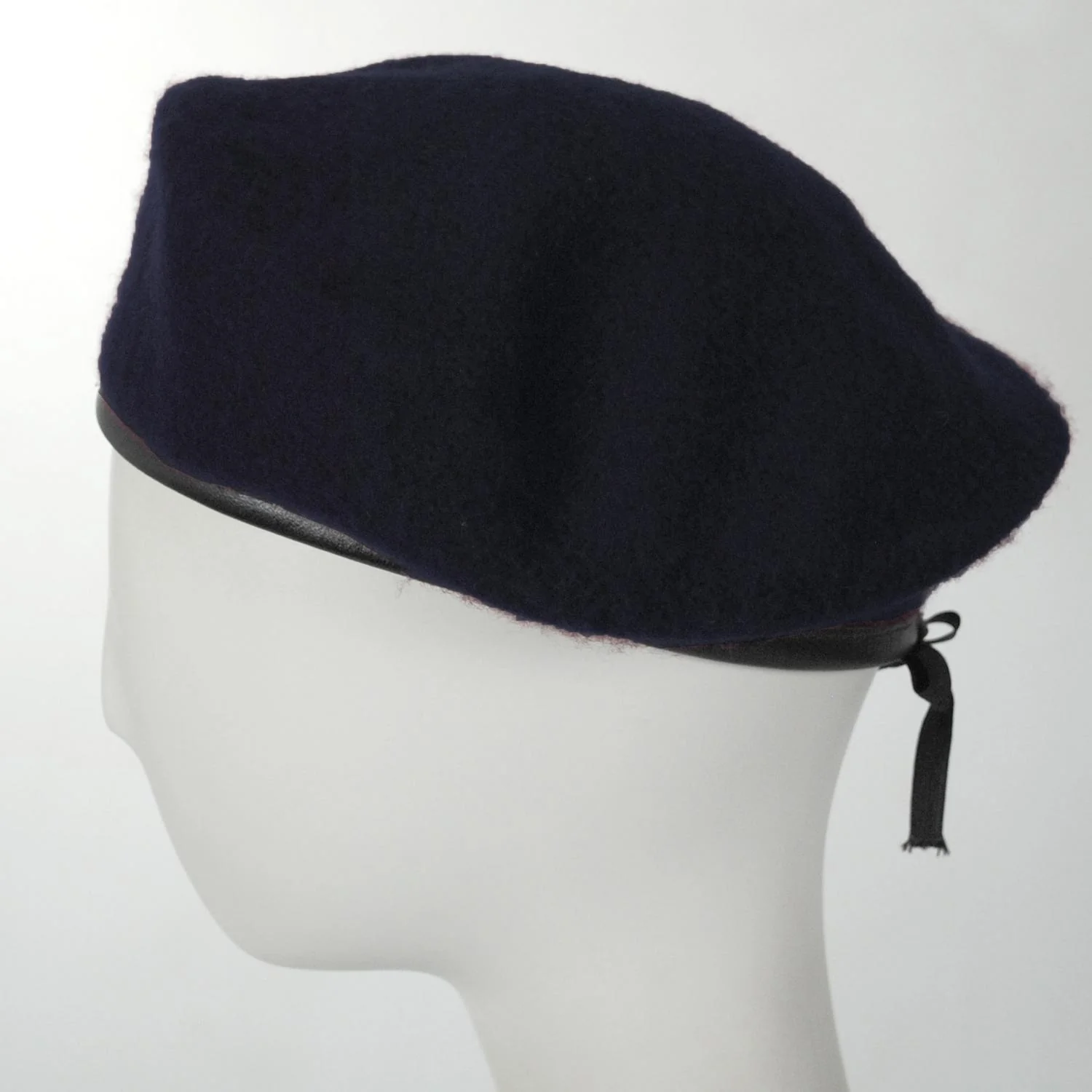 Wool Military Beret with Lambskin Band - Image 19