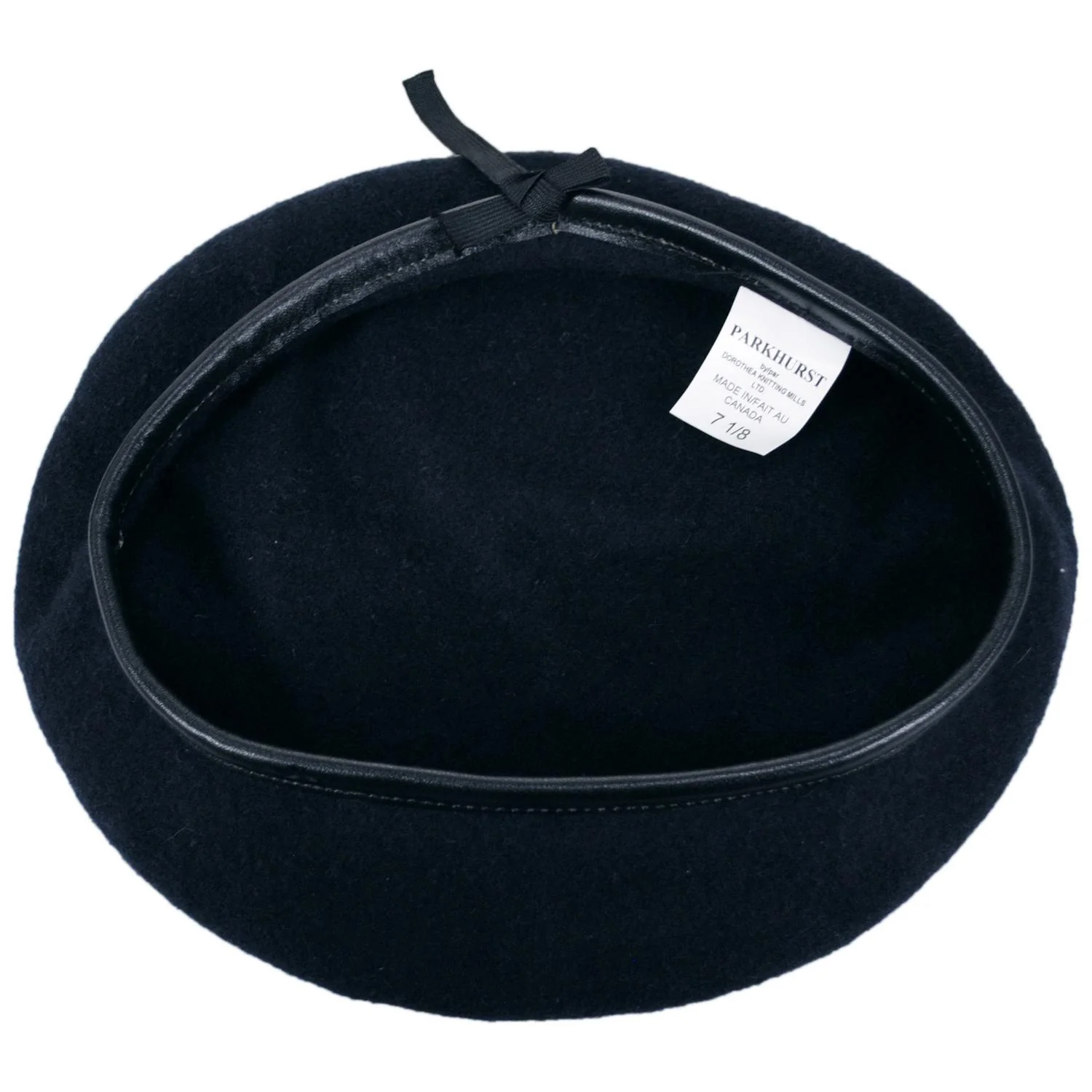 Wool Military Beret with Lambskin Band - Image 21