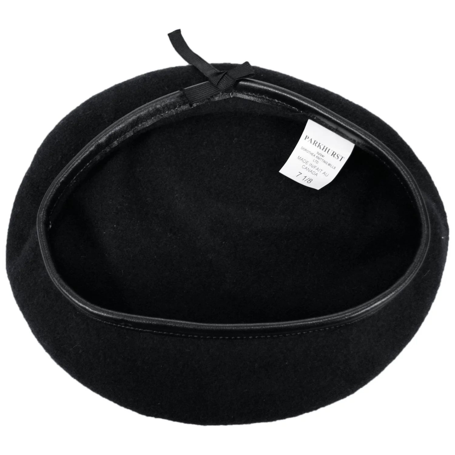Wool Military Beret with Lambskin Band - Image 26
